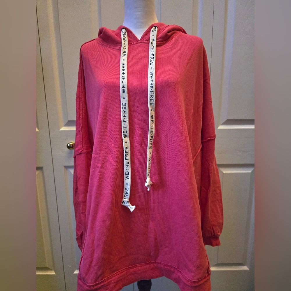 NWT We The Free We Hoodie In High Risk Red - Picture 5 of 10